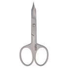 Precision Nail Scissors with Pointed Tip - Silver