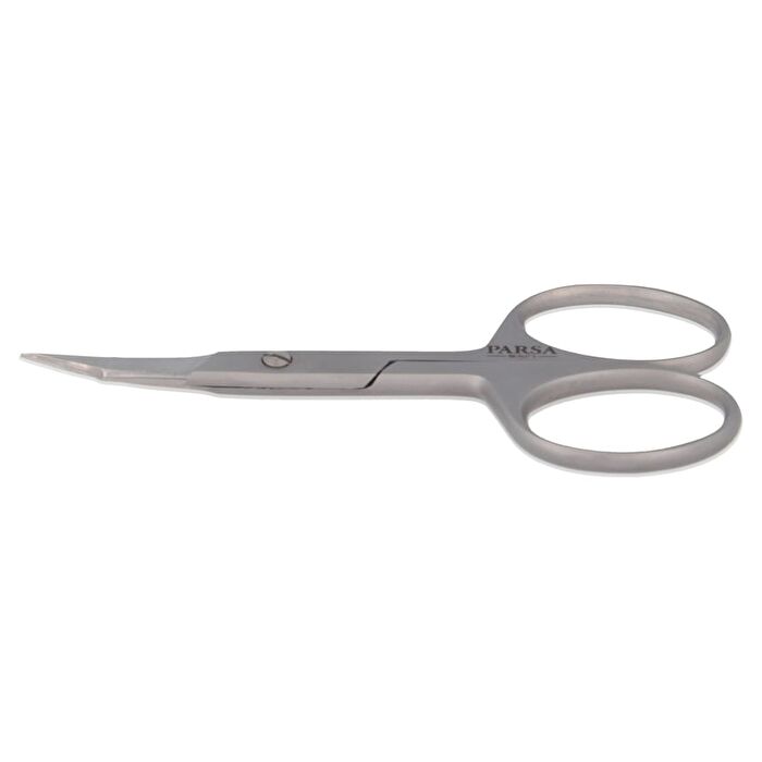 Precision Nail Scissors with Pointed Tip - Silver