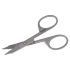 Precision Nail Scissors with Pointed Tip - Silver