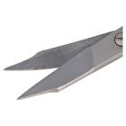 Precision Nail Scissors with Pointed Tip - Silver