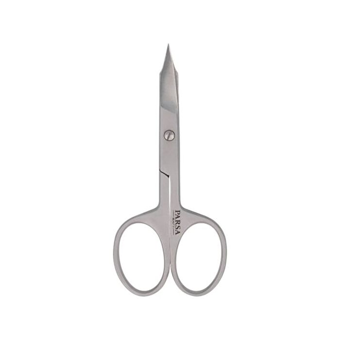 Precision Nail Scissors with Pointed Tip - Silver