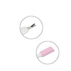Cuticle Knife with Ceramic Hoof Stick - Pink & White