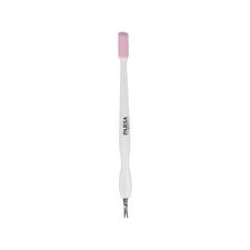 Cuticle Knife with Ceramic Hoof Stick - Pink & White