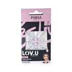 LOV.U Face Gems - Clear & Lilac