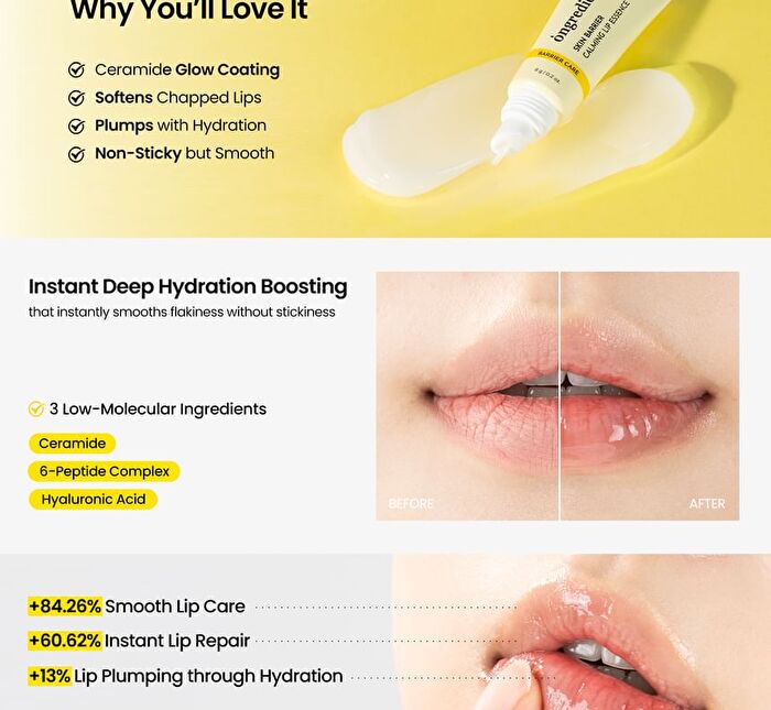 Skin Barrier Calming Lip Essence - 6g