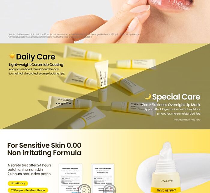Skin Barrier Calming Lip Essence - 6g