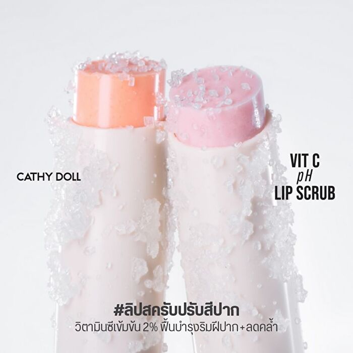 Peachy Pop Vit C PH Lip Scrub - 2.3g