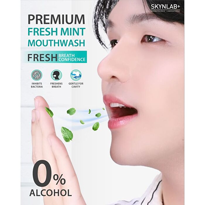 Premium Fresh Mint Mouthwash - 400ml