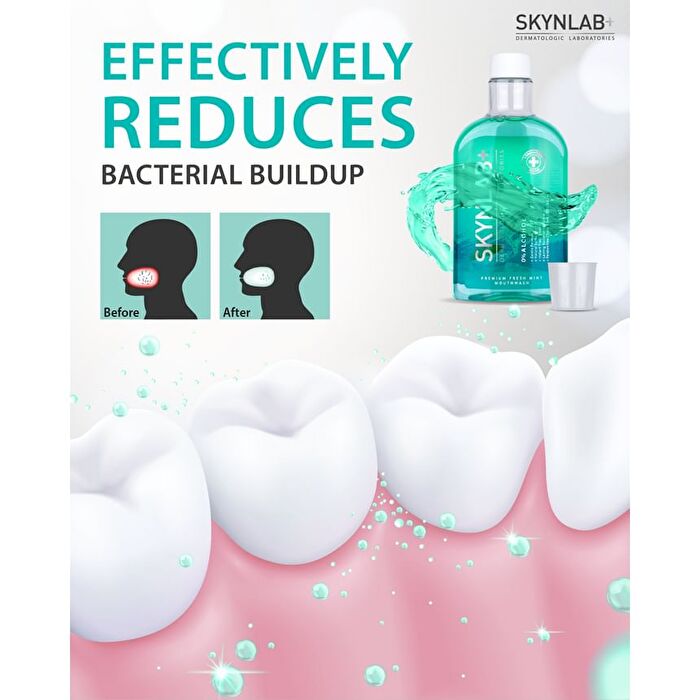 Premium Fresh Mint Mouthwash - 400ml