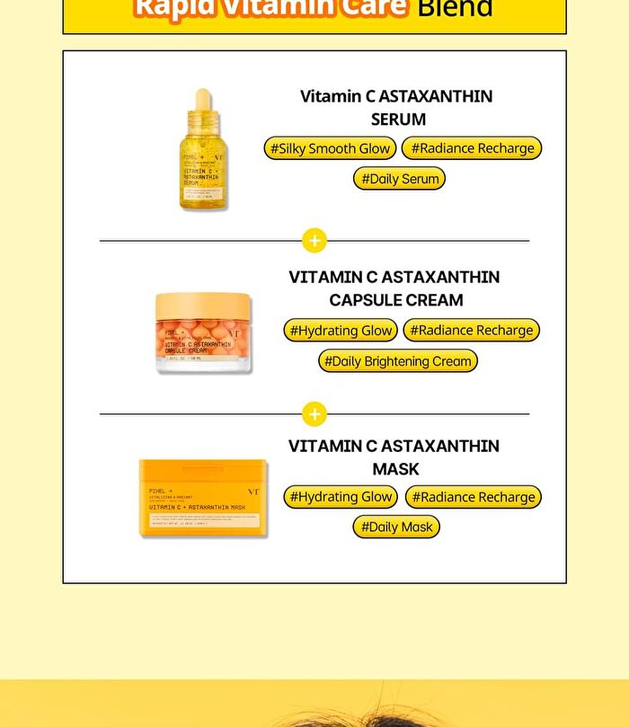 Vt Vitamin C Astaxanthin Capsule Cream - 50ml
