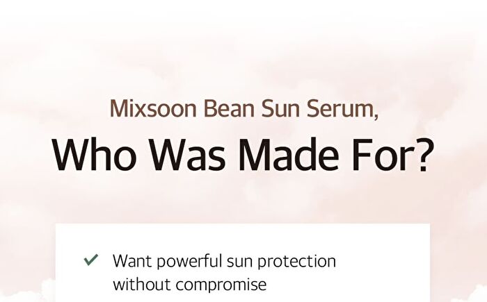 mixsoon Bean Sun Serum Mini - 10ml