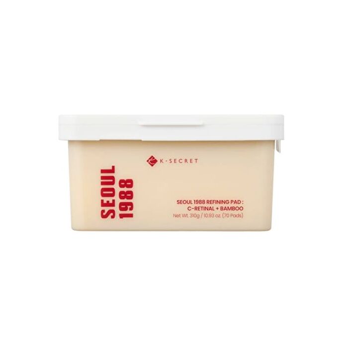 Ksecret SEOUL 1988 Refining Pad : C-Retinal + Bamboo - 70 pads