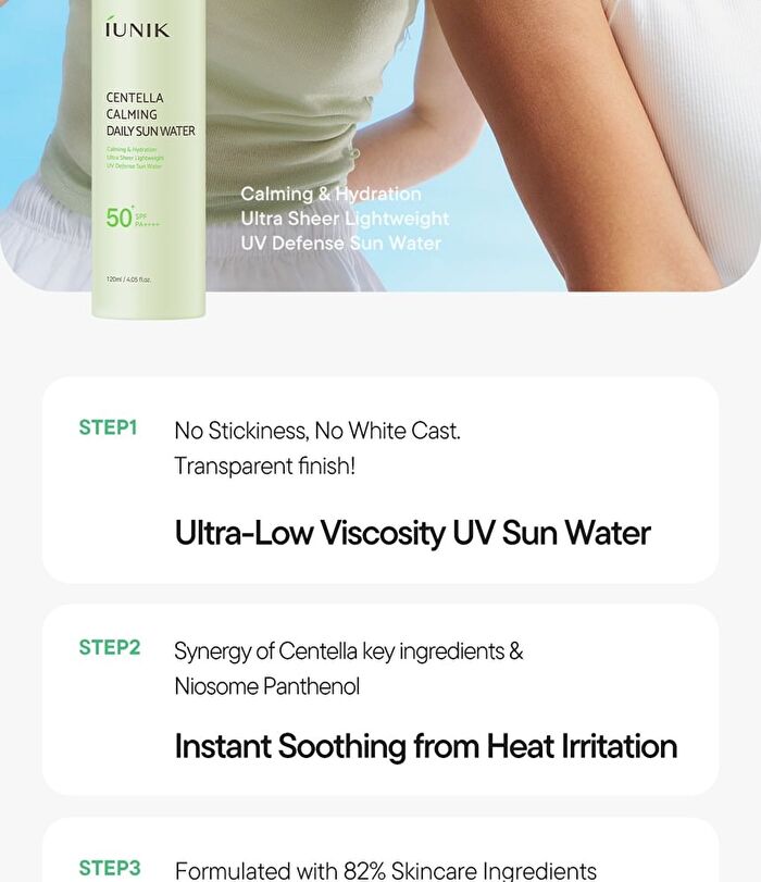 Centella Calming Daily Sun Water - 120ml