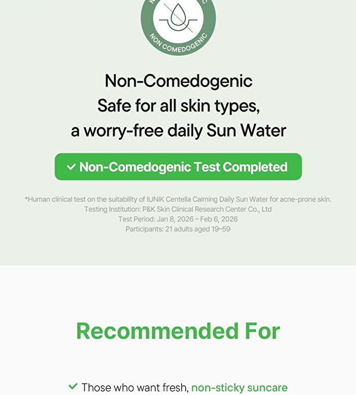 Centella Calming Daily Sun Water - 120ml