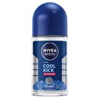 Men Cool Kick Extra Dry Cool Blue Deodorant Roll On - 50ml