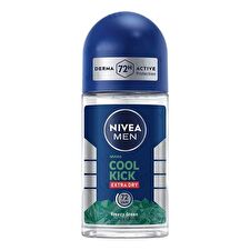 Nivea Men Cool Kick Extra Dry Freezy Green Deodorant Roll On - 50ml