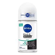 Nivea Invisible Black & White Fresh Deodorant Roll On - 50ml