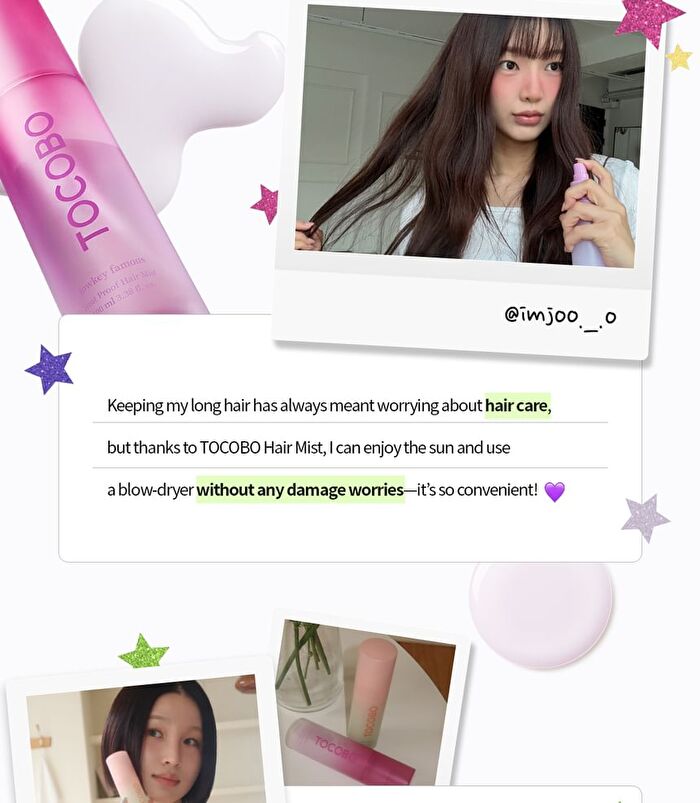 Heat Proof Hair Mist - 2 Types - #01 Lowkey Famous