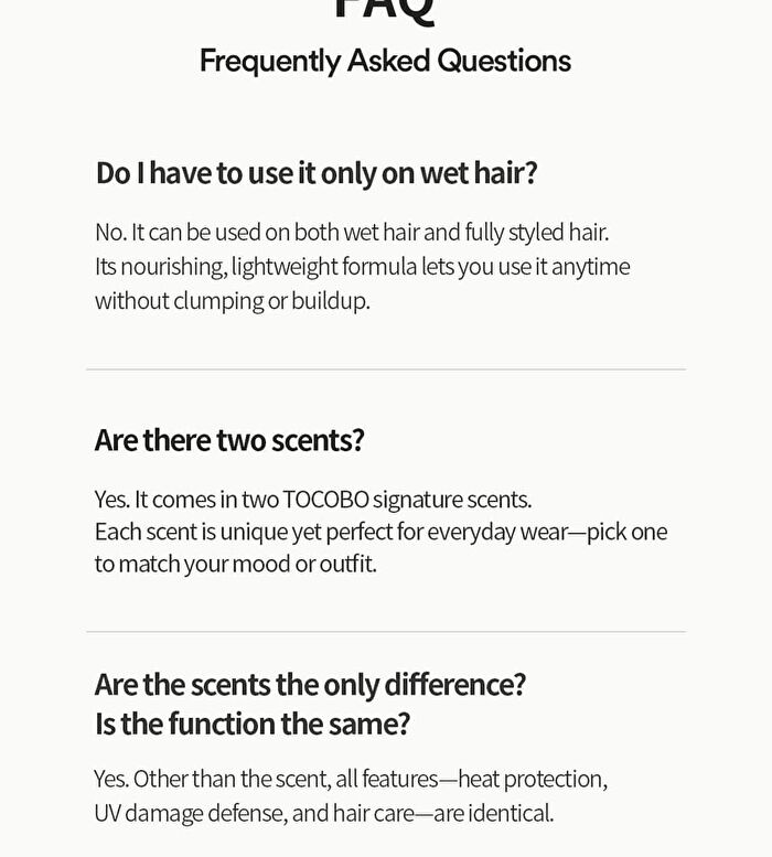 Heat Proof Hair Mist - 2 Types - #02 My Default