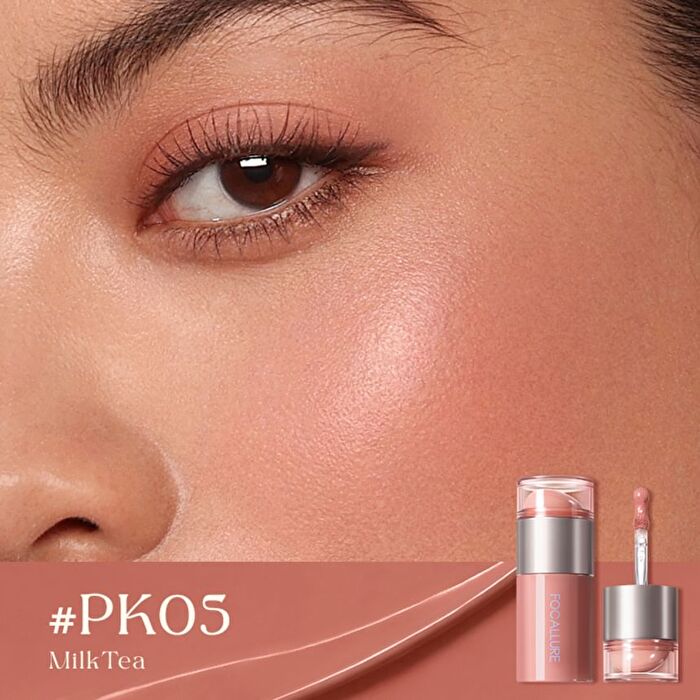 Focallure Toasted Cream Dot Blush - 6 Colors - #NU02 Honey - 5g