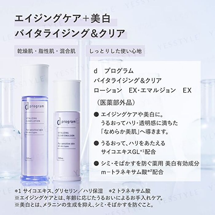D Program Vitalizing Clear Emulsion EX - 100ml