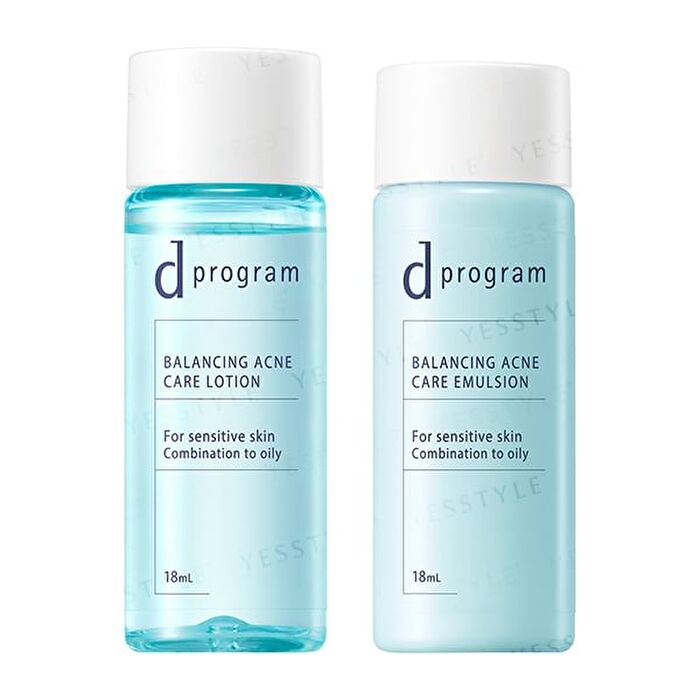 D Program Balancing Acne Care EX Trial Set - 18ml x 2