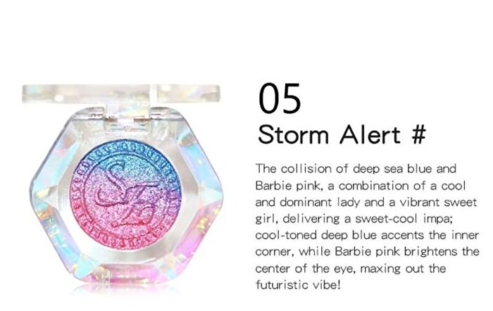 Iridescent Glass Bead Series Chameleon Eyeshadow - 6 Types - #06 Magnetic - 1.5g