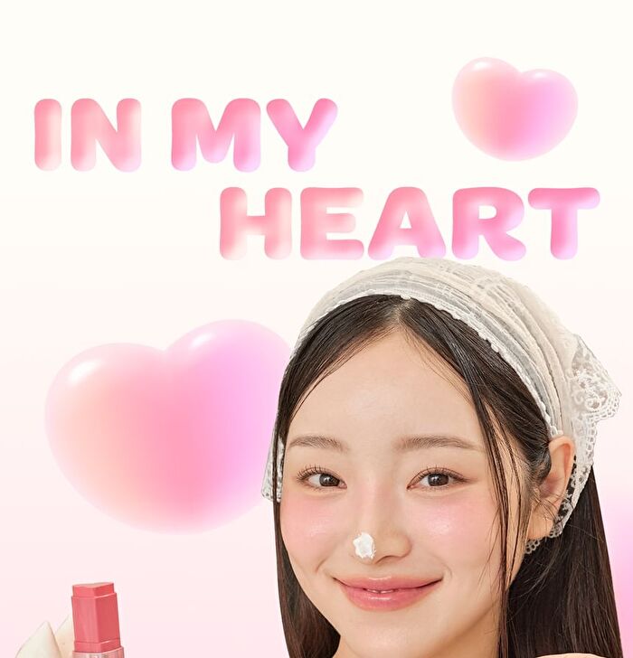 In My Heart Stick Blush - 3 Colors - Sunset Coral