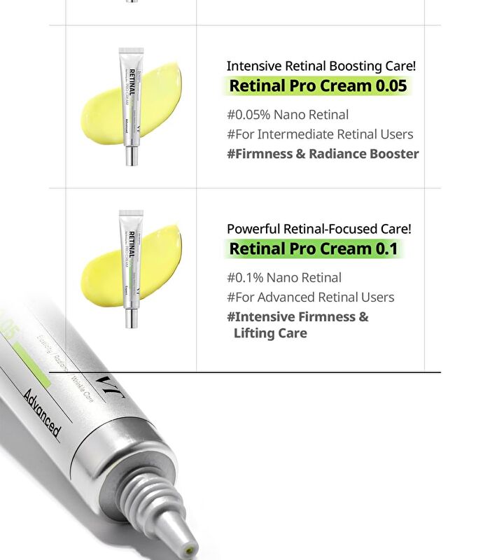 Vt Retinal Pro Cream 0.05 - 20ml