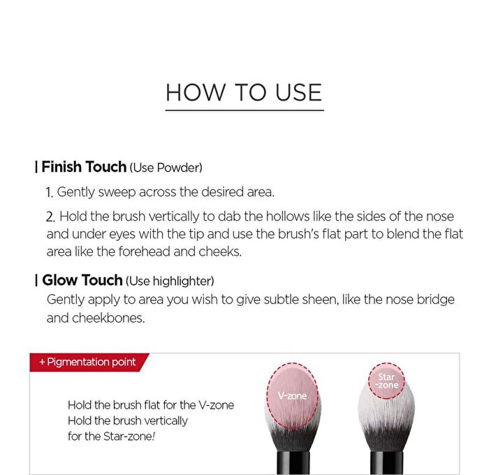 Jung Saem Mool Masterclass Powder Brush - 1 pc