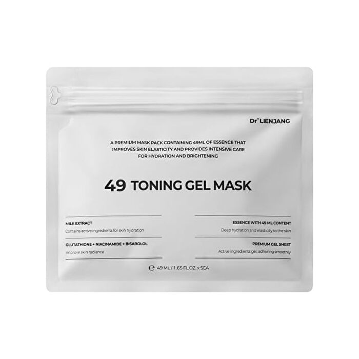 49 Toning Gel Mask Set - 49ml x 5 sheets