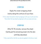 Aqua Squalane Moisturizing Cream Wrapping Mask Set - 18ml x 4 sheets