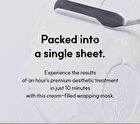 Aqua Squalane Moisturizing Cream Wrapping Mask Set - 18ml x 4 sheets