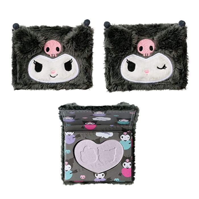 Sanrio Kuromi Fluffy Compact Highlight - 1 pc - Random Style