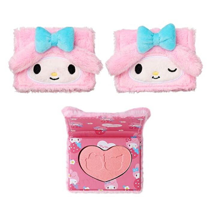 Sanrio My Melody Fluffy Compact Highlight - 1 pc - Random Style