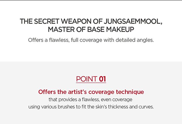 Jung Saem Mool Masterclass Foundation Brush - 1 pc