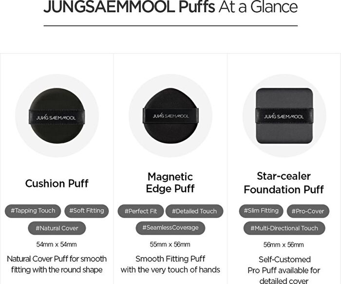 Jung Saem Mool Magnetic Edge Puff - 2 pcs