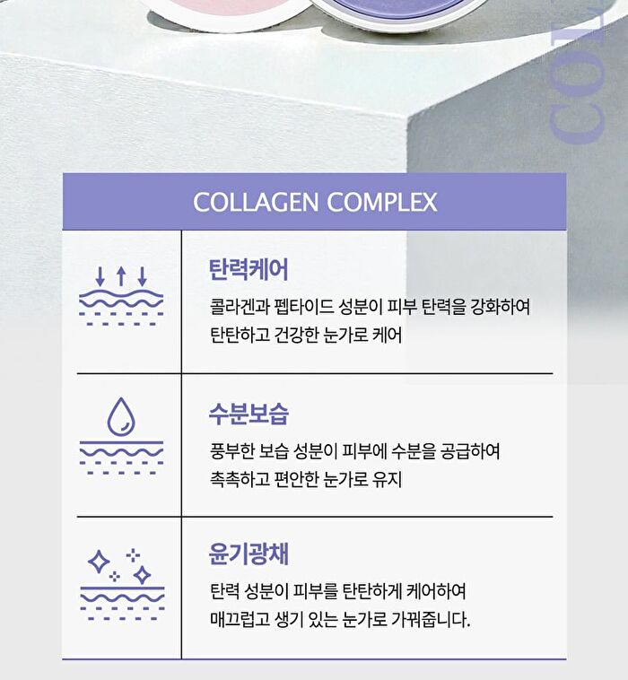 esfolio Glass Skin Collagen Hydrogel Eye Patch - 60 patches