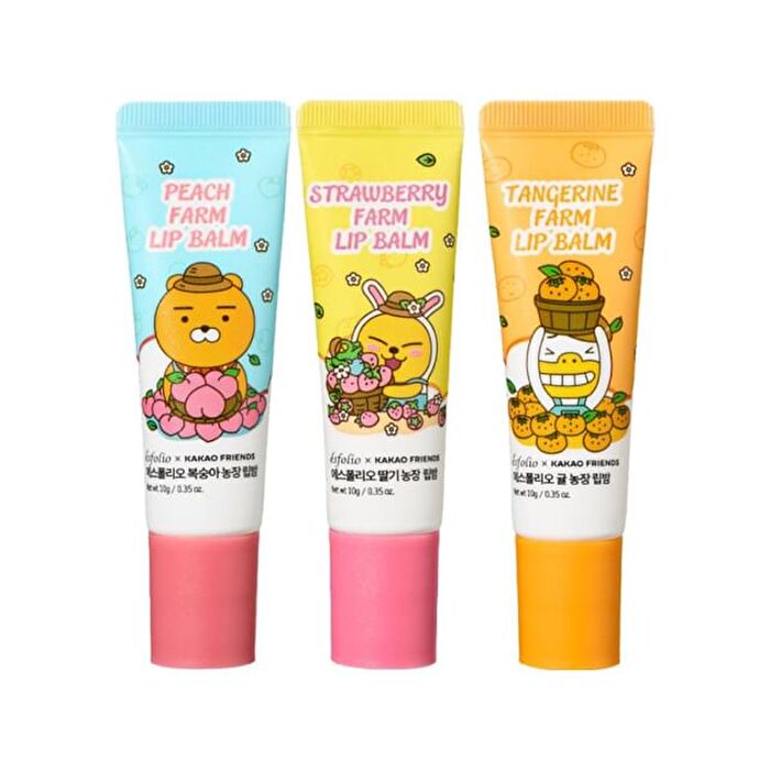 esfolio Farm Lip Balm KAKAO FRIENDS Edition - 3 Types - Strawberry