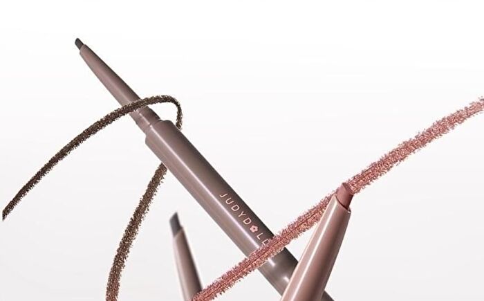 Dual-Color Gel Eyeliner Pencil - 3 Colors - #02 Caramel Pink Brown