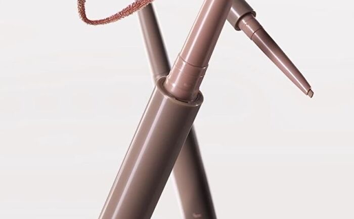 Dual-Color Gel Eyeliner Pencil - 3 Colors - #02 Caramel Pink Brown
