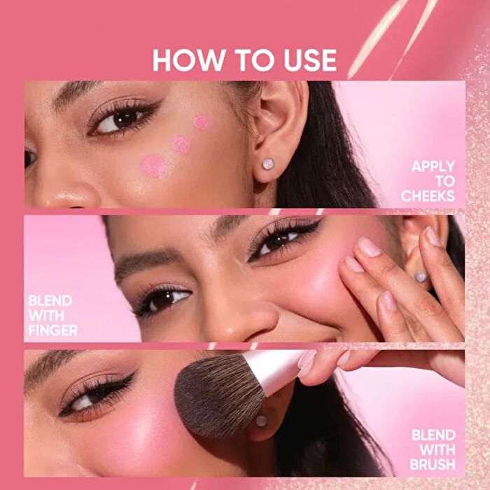 Glow Blush Swirl - 5 Colors - #03 Cherry Glaze - 5g