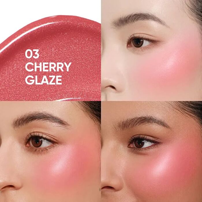 Glow Blush Swirl - 5 Colors - #03 Cherry Glaze - 5g