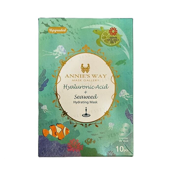 Hyaluronic Acid + Seaweed Hydrating Mask - 10 pcs