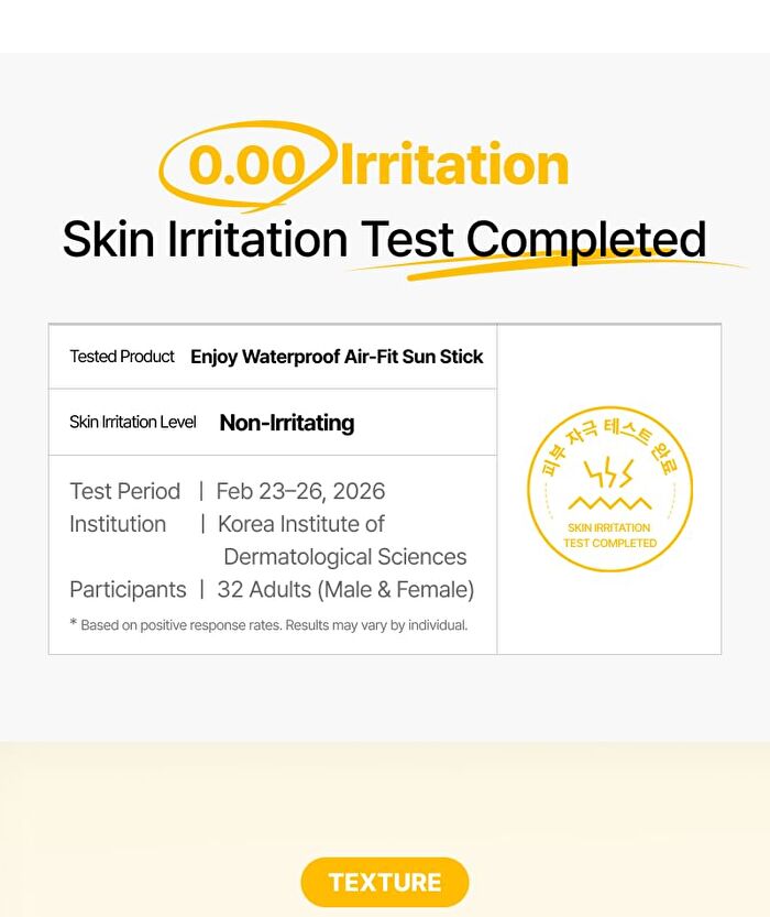 Scinic Enjoy Waterproof Air-Fit Sun Stick - 20g