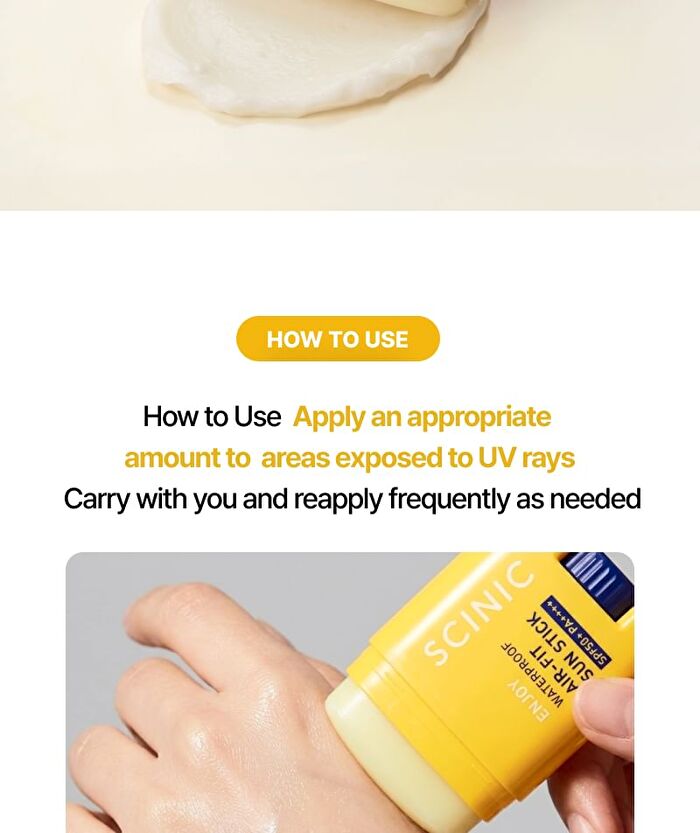 Scinic Enjoy Waterproof Air-Fit Sun Stick - 20g