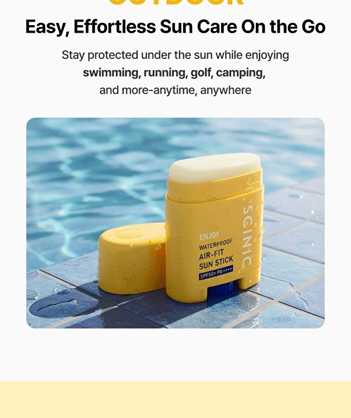 Scinic Enjoy Waterproof Air-Fit Sun Stick - 20g