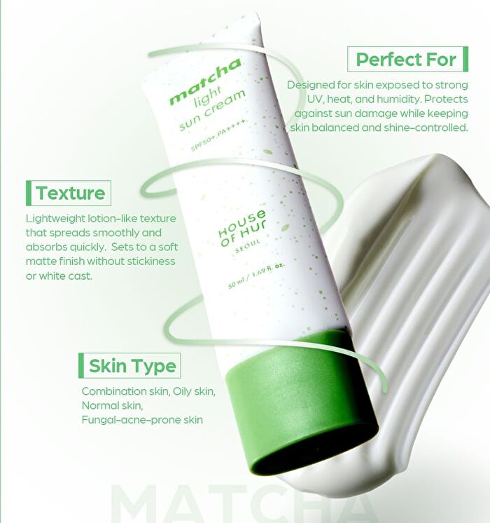 Matcha Light Sun Cream - 50ml