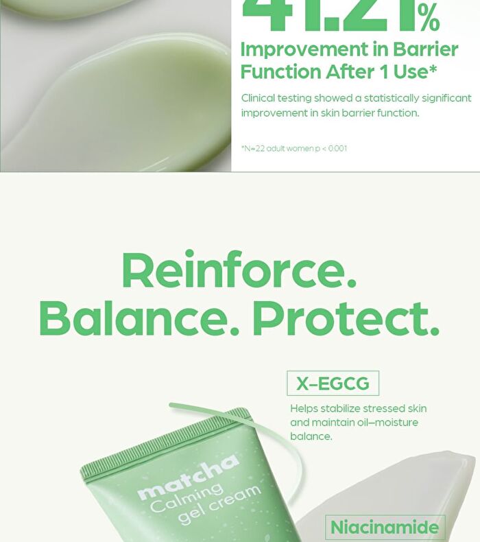 Matcha Calming Gel Cream - 50ml