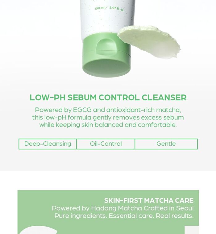 Matcha Gentle Clearing Face Wash - 150ml
